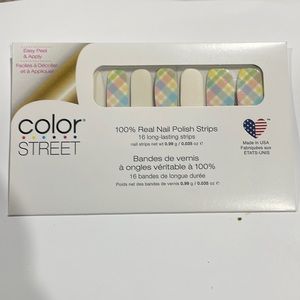 Color Street Nail Polish Strips “Spring Picnic” NWT